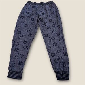 ✨ Harry Potter Unisex All-Over Print Pajama Lounge Pants - Medium